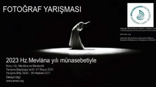 2023 Hz. Mevlana yılına özel olarak fotoğraf yarışması düzenlenecek