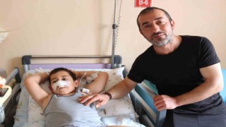 7 yaşındaki Miraçı doktorların erken teşhisi kurtardı