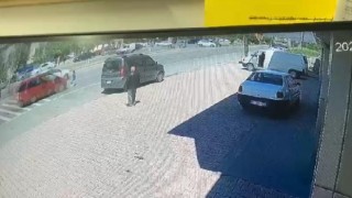 9 yaşındaki Aycanı hayattan koparan kaza anı kamerada