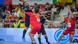 A Milli Erkek Hentbol Takımı, Kuzey Makedonyaya mağlup oldu