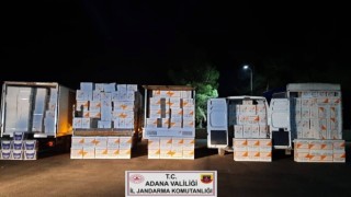 Adanada 12 milyon 250 bin makaron ele geçirildi