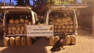 Adanada 650 kilo kaçak kıyılmış tütün ele geçirildi