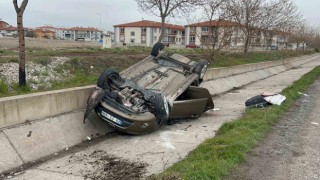 Afyonkarahisarda trafik kazası 2 yaralı