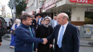 AK Parti adayları, Bağcılarda sokak sokak seçmeni dinledi