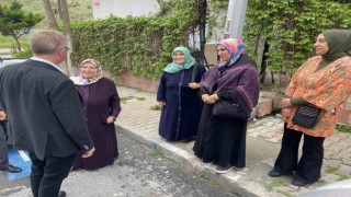 AK Parti İstanbul milletvekili adayı Kıymazdan depremzede aileye ziyaret