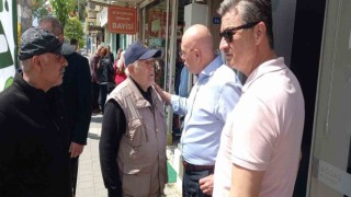 AK Partinin Balıkesir milletvekili adayları Edremite çıkarma yaptı