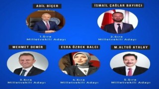 AK Partinin Kütahya milletvekili adayları belli oldu