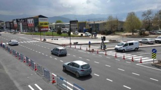 Akpınar kavşağı bayrama hazır olacak