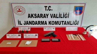 Aksarayda jandarmadan uyuşturucu operasyonu: 1 gözaltı