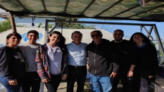 Alanya Üniversitesi Rektörü deprem bölgesinde öğrencilerle görüştü