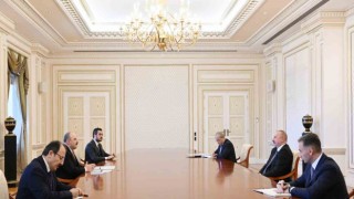 Aliyev, Sanayi ve Teknoloji Bakanı Varankı kabul etti