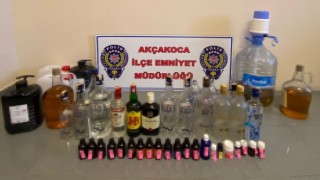 Alkol imalatına polisten baskın