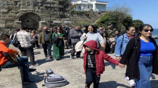 Amasrada kilometrelerce araç kuyruğu oluştu