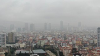 Anadolu Yakasında etkili olan sis havadan görüntülendi