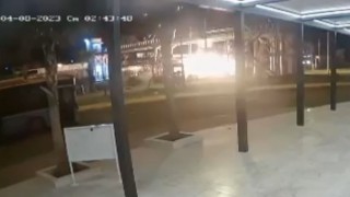 Antalyada 2 kişinin öldüğü kaza kamerada