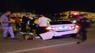 Antalyada feci kaza: 1i yabancı uyruklu 2 ölü, 2 ağır yaralı