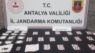 Antalyada jandarmadan uyuşturucu operasyonu
