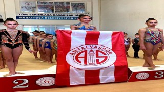 Antalyaspor Cimnastik Takımı Yıldızlar Akdeniz Şampiyonu