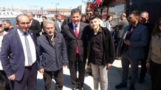 Ata İttifakı Cumhurbaşkanı Adayı Sinan Oğan, Çanakkalede vatandaşlarla bir araya geldi
