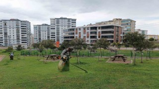 Atakumun parklarında bahar temizliği