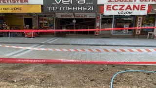 Avcılarda bir kadının kafasına beton parçası düşerek hayatını kaybettiği yerde bilirkişi incelemesi yapıldı
