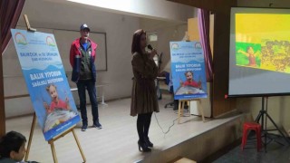 Aydında öğrencilere su ürünleri eğitimi verildi