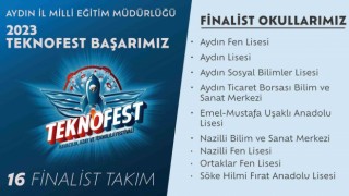 Aydından 16 takım TEKNOFESTte yarışacak