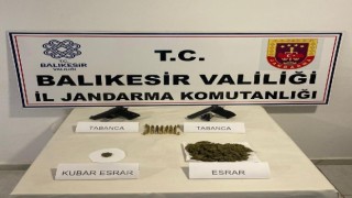 Ayvalıkta 40 gram kubar esrar ele geçirildi