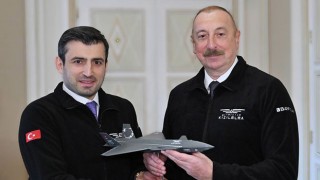 Azerbaycan Cumhurbaşkanı İlham Aliyev, Selçuk Bayraktarı kabul etti
