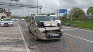 Bafrada trafik kazası: 2 yaralı