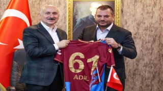 Bakan Adil Karaismailoğlu, Trabzonsporu ziyaret etti