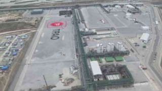 Bakan Dönmezden dev açılış öncesi havadan inceleme