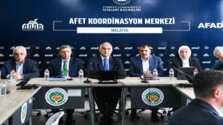Bakan Ersoy, Malatyada koordinasyon toplantısına katıldı