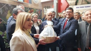 Bakan Kirişci Milastaki tarım fuarına katıldı