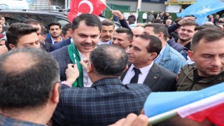 Bakan Kurum: “Bizim icraatlarımızın uzandığı noktaya onların hayalleri bile ulaşamaz