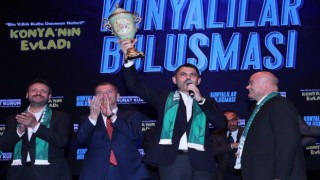 Bakan Kurum: Konyanın eski stadının yerine 103 bin metrekare millet bahçesi yaptık