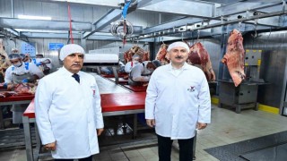 Bakanlar Karaismailoğlu ve Kirişci, Et ve Süt Kurumu Trabzon Et Kombinasının açılışını yaptı