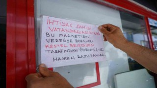 Bakkaldaki veresiye defterlerini kapattılar, elektrik ve su borçlarını ödediler