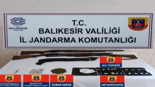 Balıkesir İl Jandarmadan uyuşturucu operasyonu