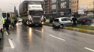 Balıkesirde zincirleme trafik kazası: 4 yaralı