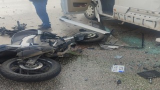 Bandırma Edincik kavşağında trafik kazası: 1 yaralı