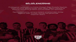 Bandırmasporda, 7 futbolcu kadro dışı