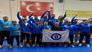 BARÜlü güreşçiler 5 altın, 4 bronz madalya ile Türkiye şampiyonu oldu