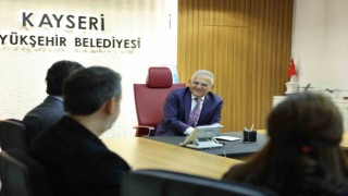 Başkan Büyükkılıça AK Parti Kocasinan İlçe Teşkilatının yeni yönetiminden ziyaret