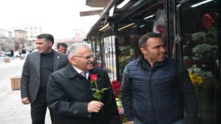 Başkan Büyükkılıçtan esnaf ziyareti