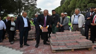 Başkan Ergün Saruhanlıda incelemelerde bulundu