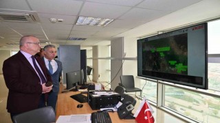 Başkan Ergün, SCADA sistemini inceledi