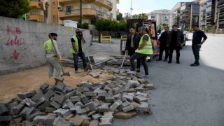 Başkan Günel yol ve park çalışmalarını yerinde inceledi