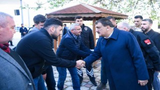 Başkan Gürkan vatandaşlarla bayramlaştı