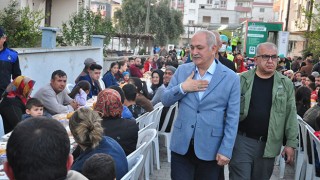 Başkan Kadir Kara Mahalle iftarında vatandaşlarla buluştu